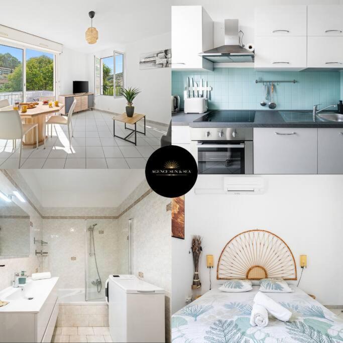 La Villa Julia - Calme - Spacieux - Parking Prive - Climatisation Menton Ngoại thất bức ảnh